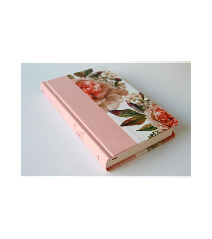 Biblia Letra Grande Tamaño Manual - RVR 1960 Tapa Dura Rosa Flores - Image 3