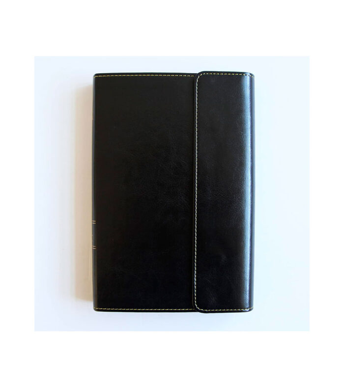 Biblia Letra Grande RV 1960 Solapa con Iman Tamaño Manual - Imitacion Piel Negro - Image 2