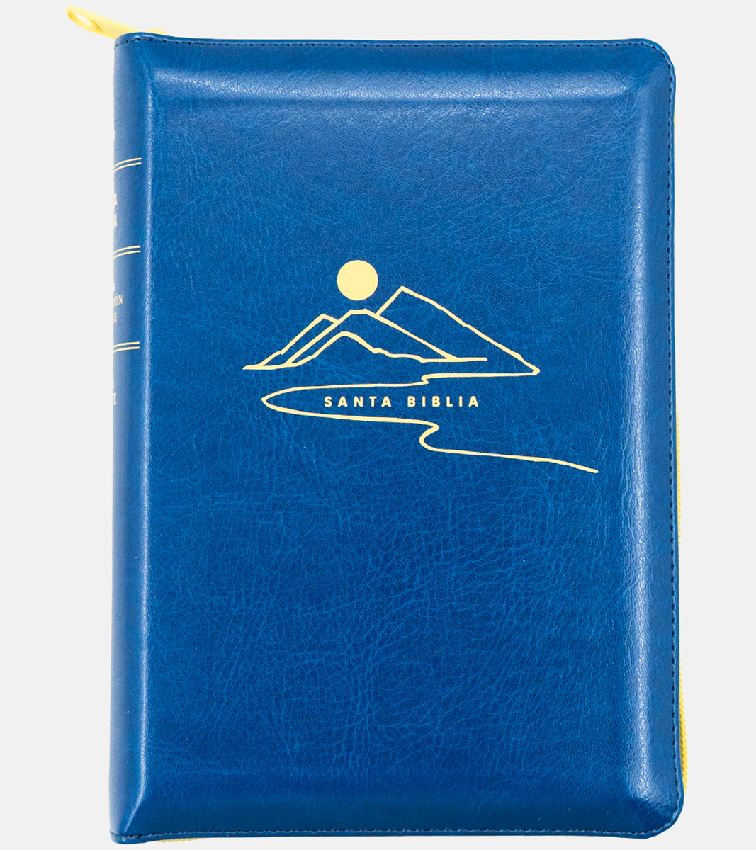 Santa Biblia NTV Letra Grande Compacta Con Cierre – Imitacion Azul