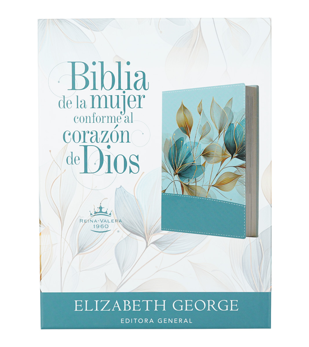 Biblia de la Mujer Conforme al Corazon de Dios RVR 1960 – Duotono Petalos - Image 8
