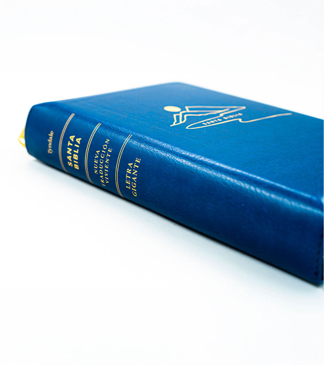 Santa Biblia NTV Letra Grande Compacta Con Cierre – Imitacion Azul - Image 2