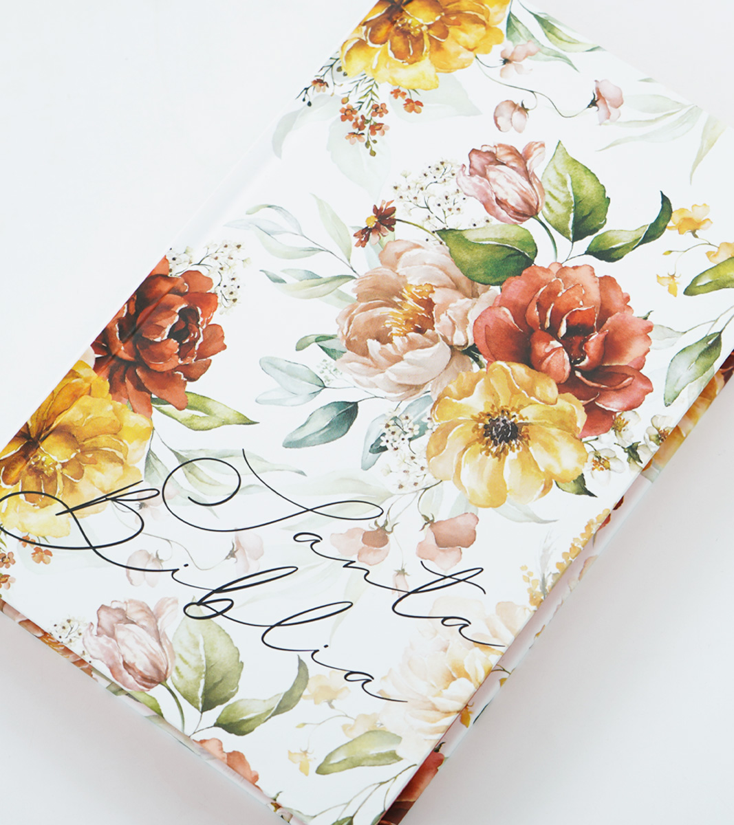 Biblia Letra Grande Tamaño Manual – RVR 1960 Tapa Dura Flores - Image 4