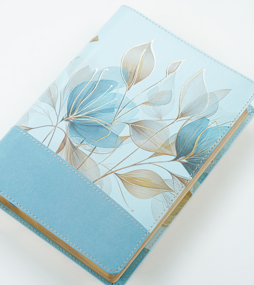 Biblia de la Mujer Conforme al Corazon de Dios RVR 1960 – Duotono Petalos - Image 3