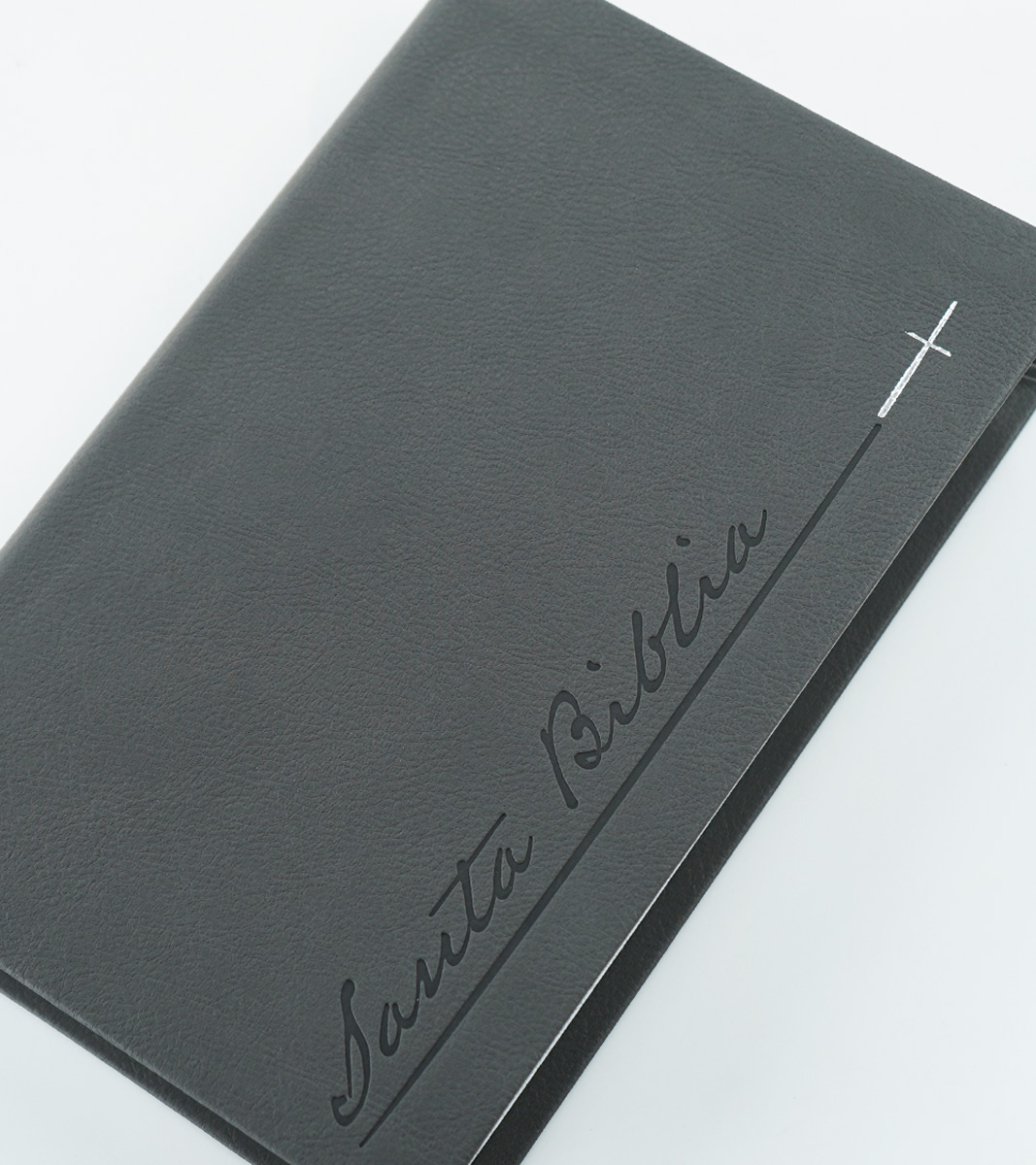 Biblia RVR 1960 Letra Gigante Tamaño Manual – Imitacion Piel Gris - Image 3