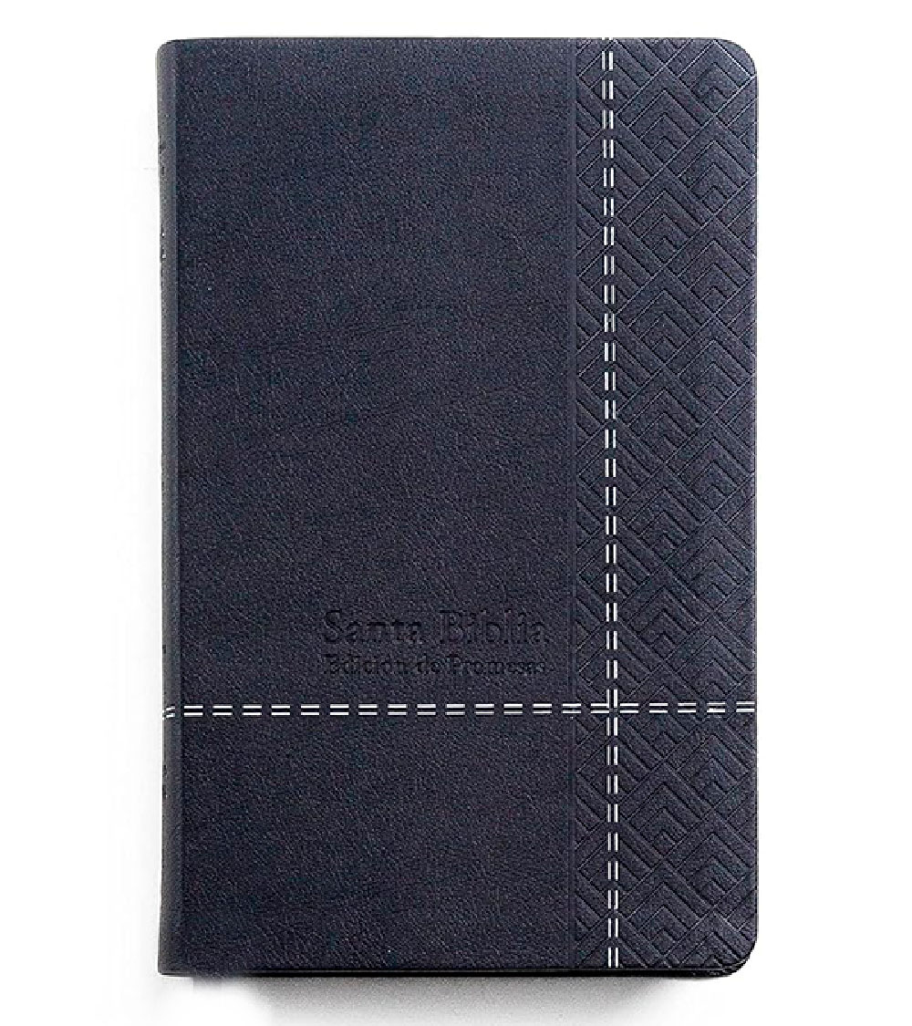 Biblia De Promesas RV1960 Con Indice Tamaño Manual – Imitación Piel Especial Negro