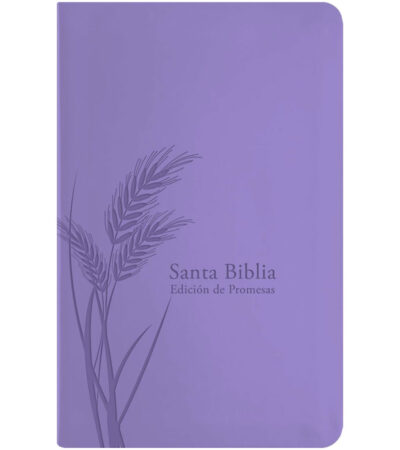 Biblia De Promesas RV1960 Con Indice Tamaño Manual – Imitación Piel Especial Lavanda Claro