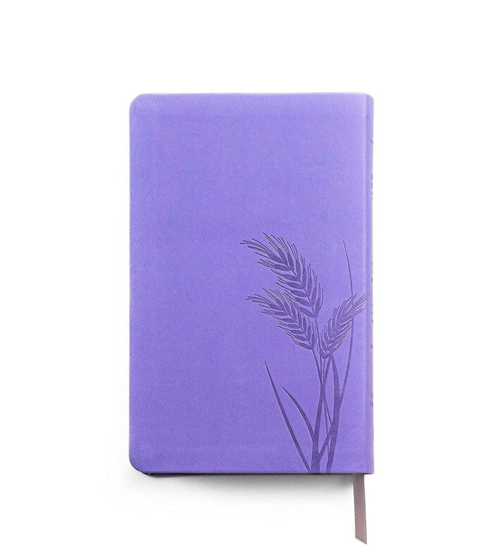 Biblia De Promesas RV1960 Con Indice Tamaño Manual – Imitación Piel Especial Lavanda Claro - Image 2