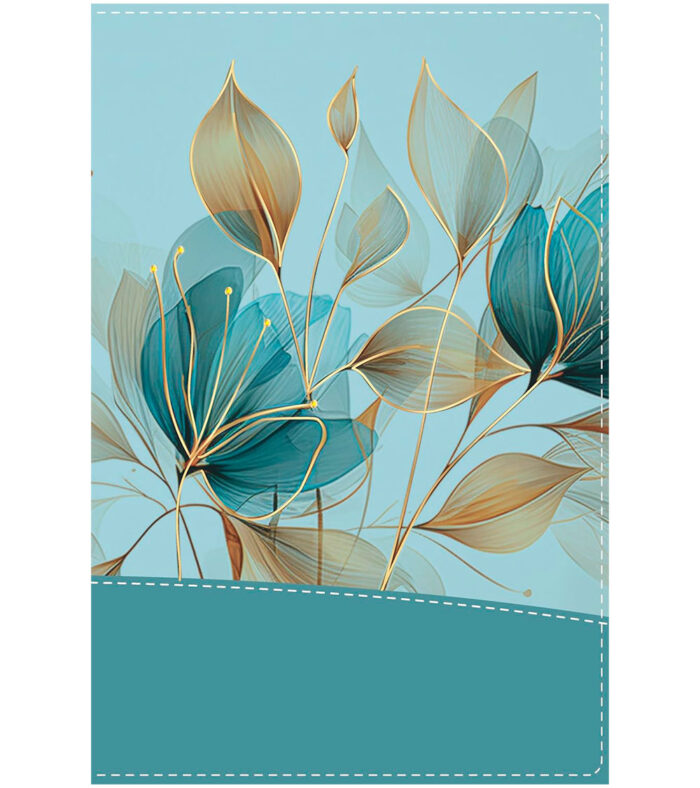 Biblia de la Mujer Conforme al Corazon de Dios RVR 1960 – Duotono Petalos - Image 2