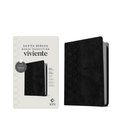 Biblia NTV Edicion Personal Letra Grande Imitacion Piel Negro
