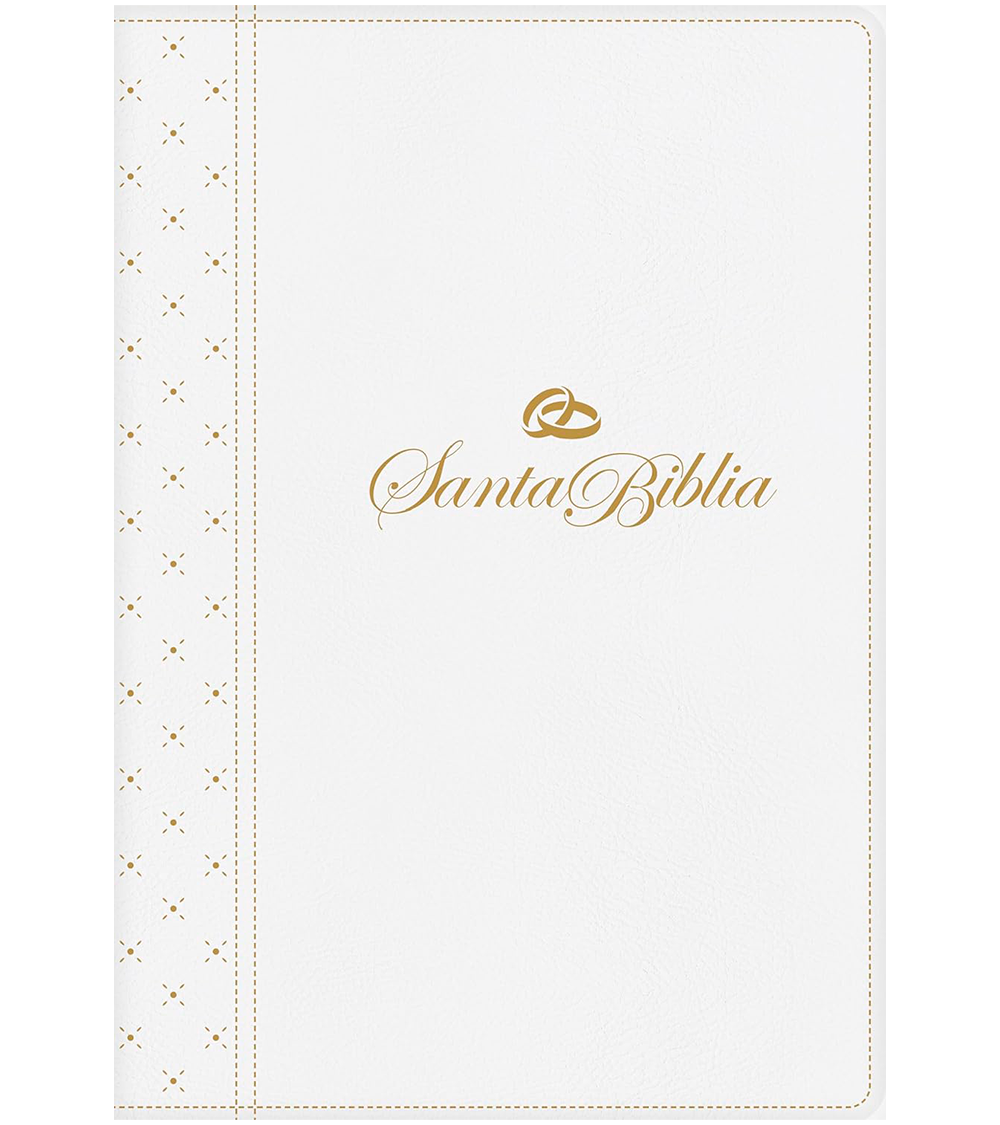 Biblia NTV Edicion Personal Letra Grande Imitacion Piel Blanca