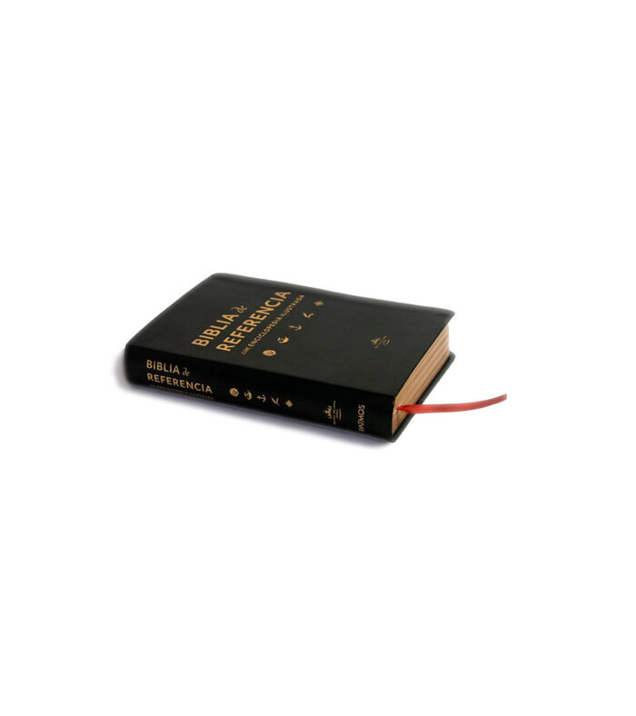 Biblia De Referencia Con Enciclopedia Ilustrada RVR 1960 - Imitacion Negro - Image 2