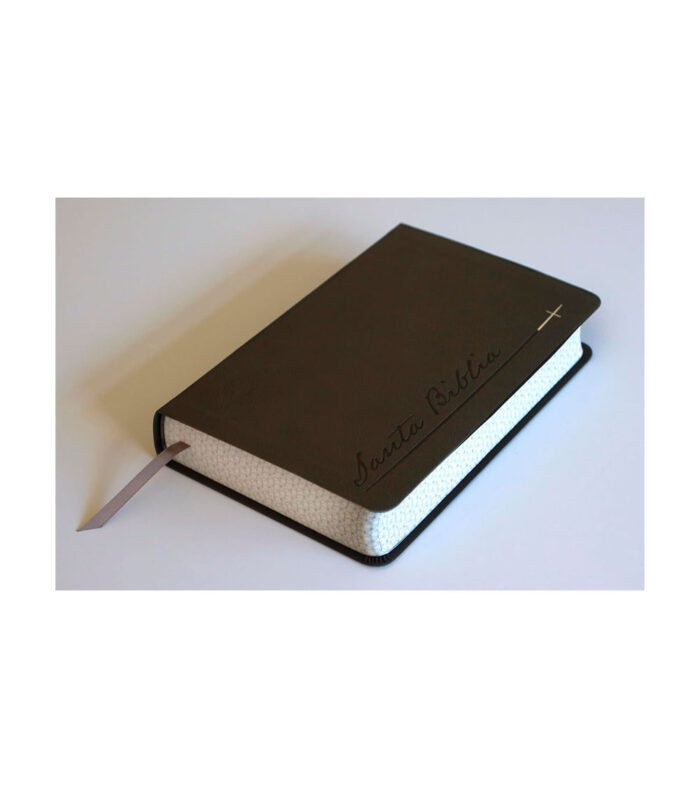Biblia RVR 1960 Letra Gigante Tamaño Manual – Imitacion Piel Gris - Image 2