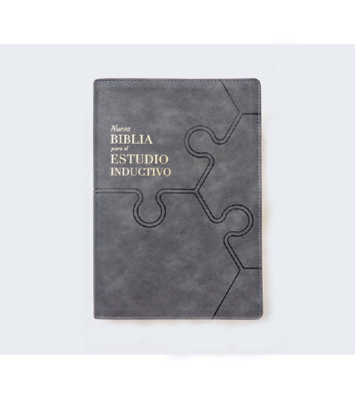 Nueva Biblia para el Estudio Inductivo NBLA - Imitacion Gris