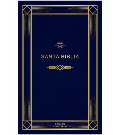 Biblia Edicion Ministerial Tapa Rustica Azul - RVR 1960