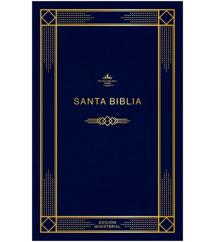 Biblia Edicion Ministerial Tapa Rustica Azul - RVR 1960
