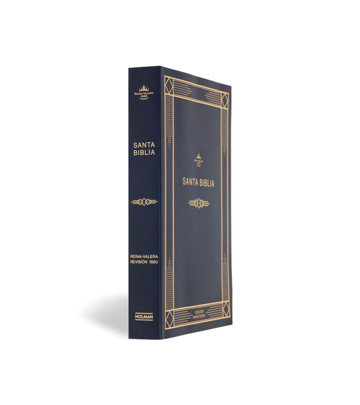 Biblia Edicion Ministerial Tapa Rustica Azul - RVR 1960 - Image 2