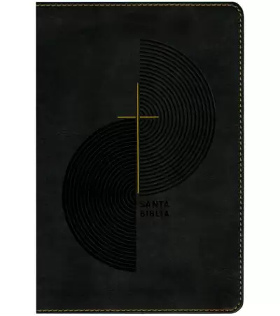 Santa Biblia NTV Letra Grande Compacta – Imitacion Gris