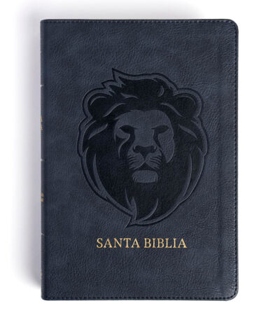 Biblia Letra Grande RVR 1960 Tamaño Manual Edicion Especial – Imitacion Ceniza Leon