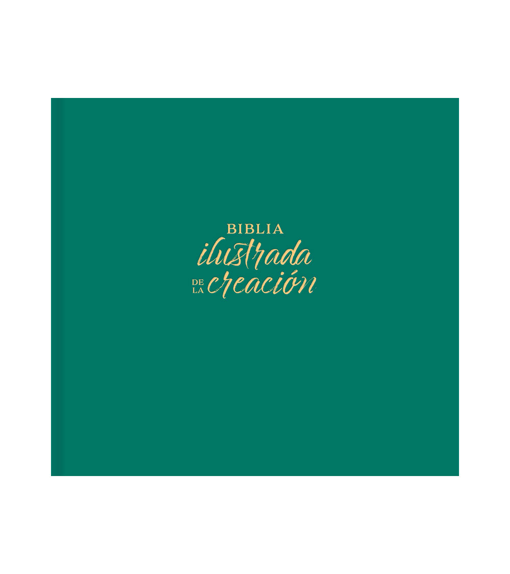 Biblia Ilustrada De la Creacion RVR 1960 - TelaTurquesa