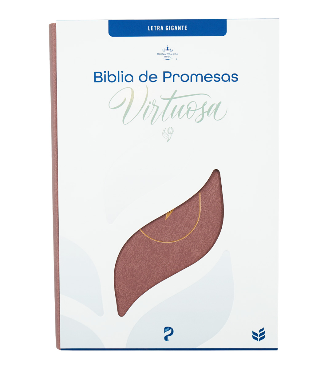 Biblia de Promesas Virtuosa Letra Gigante RVR 1960 – Imitacion Piel Rosado - Image 6