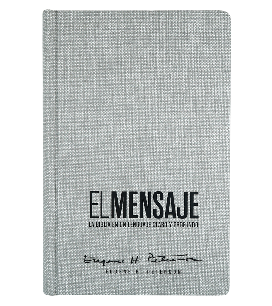 Biblia El Mensaje - Tapa Dura Gris