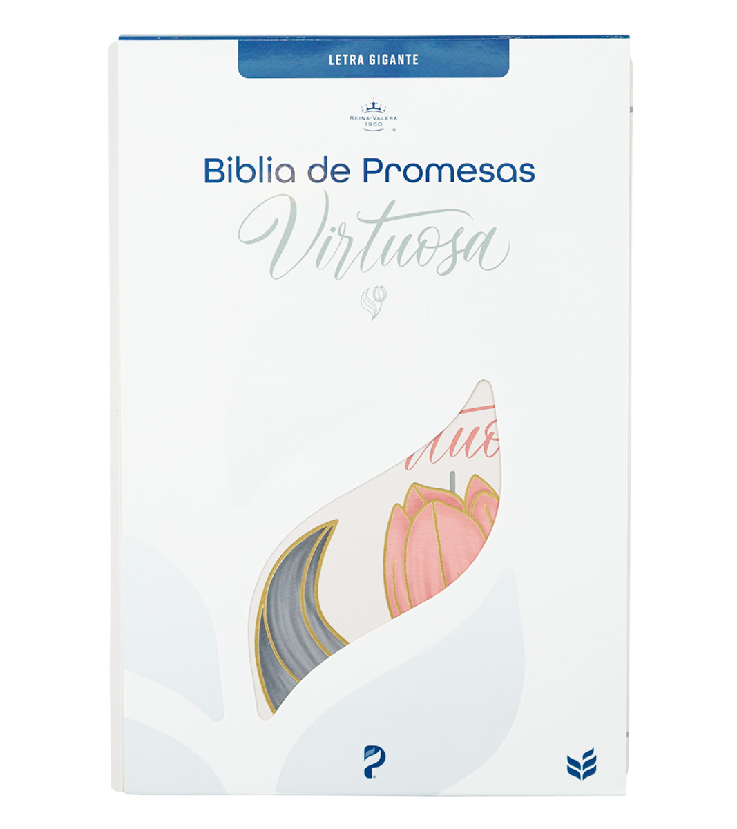 Biblia de Promesas Virtuosa Letra Gigante RVR 1960 – Imitacion Piel Crema - Image 8