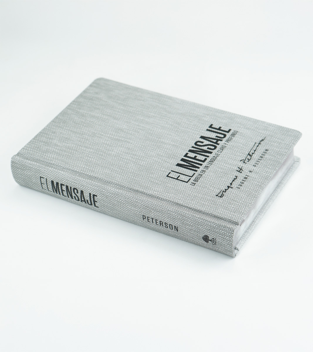 Biblia El Mensaje - Tapa Dura Gris - Image 2