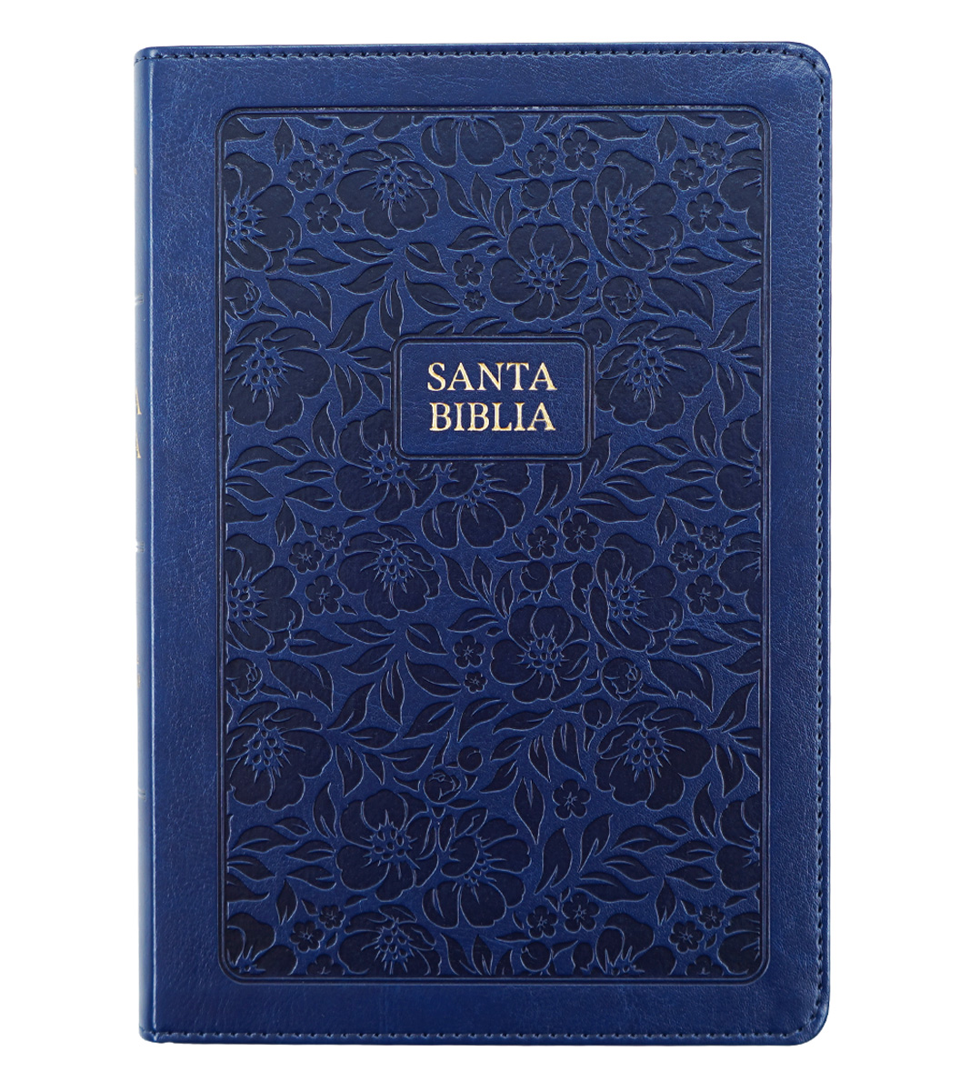 Biblia Letra Grande RVR 1960 Tamaño Manual Edicion Especial – Imitacion Azul Marino