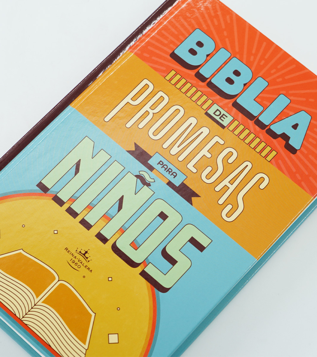Biblia de Promesas RVR-1960 Para Niños – Tapa dura Celeste - Image 4