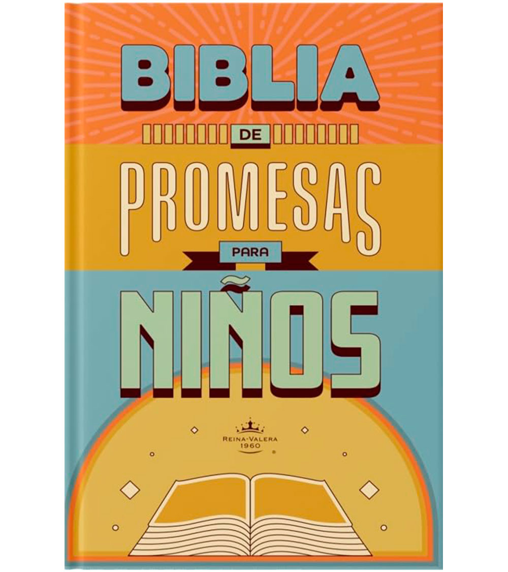 Biblia de Promesas RVR-1960 Para Niños – Tapa dura Celeste