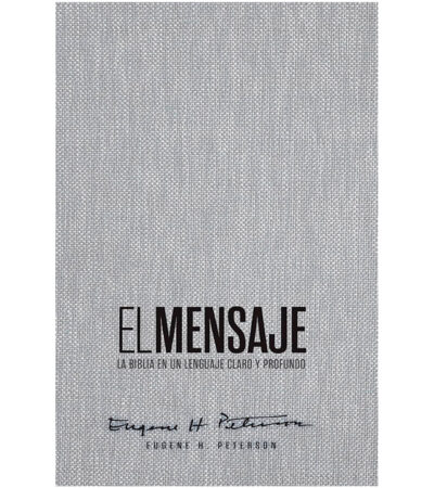 Biblia El Mensaje - Tapa Dura Gris