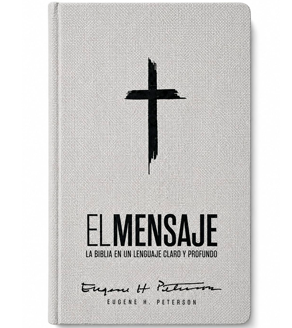 Biblia El Mensaje - Tapa Dura Gris