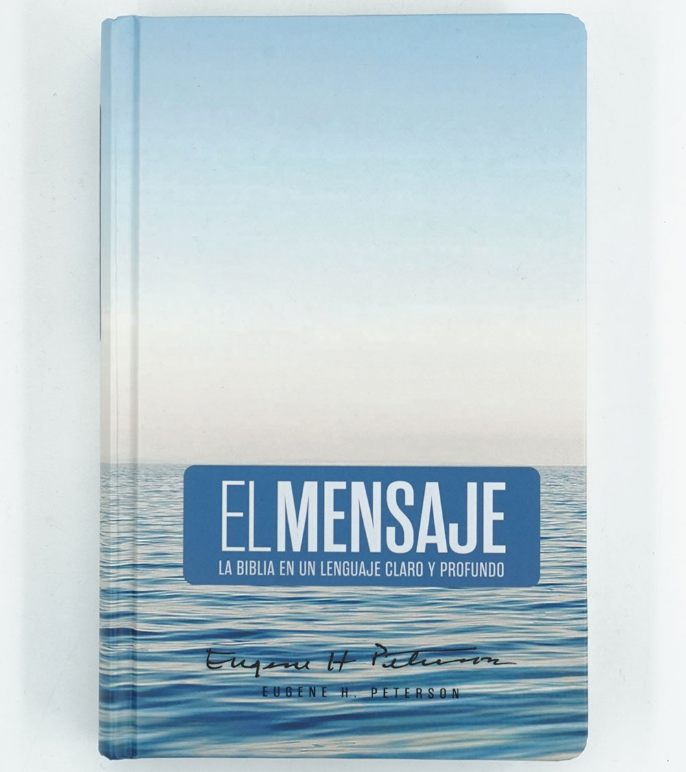 Biblia El Mensaje - Tapa Dura Oceano Azul