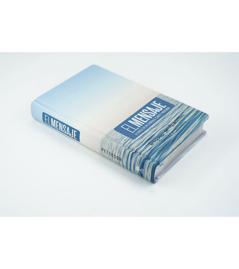 Biblia El Mensaje - Tapa Dura Oceano Azul - Image 2