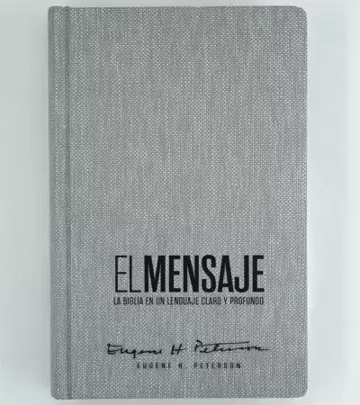 Biblia El Mensaje - Tapa Dura Gris