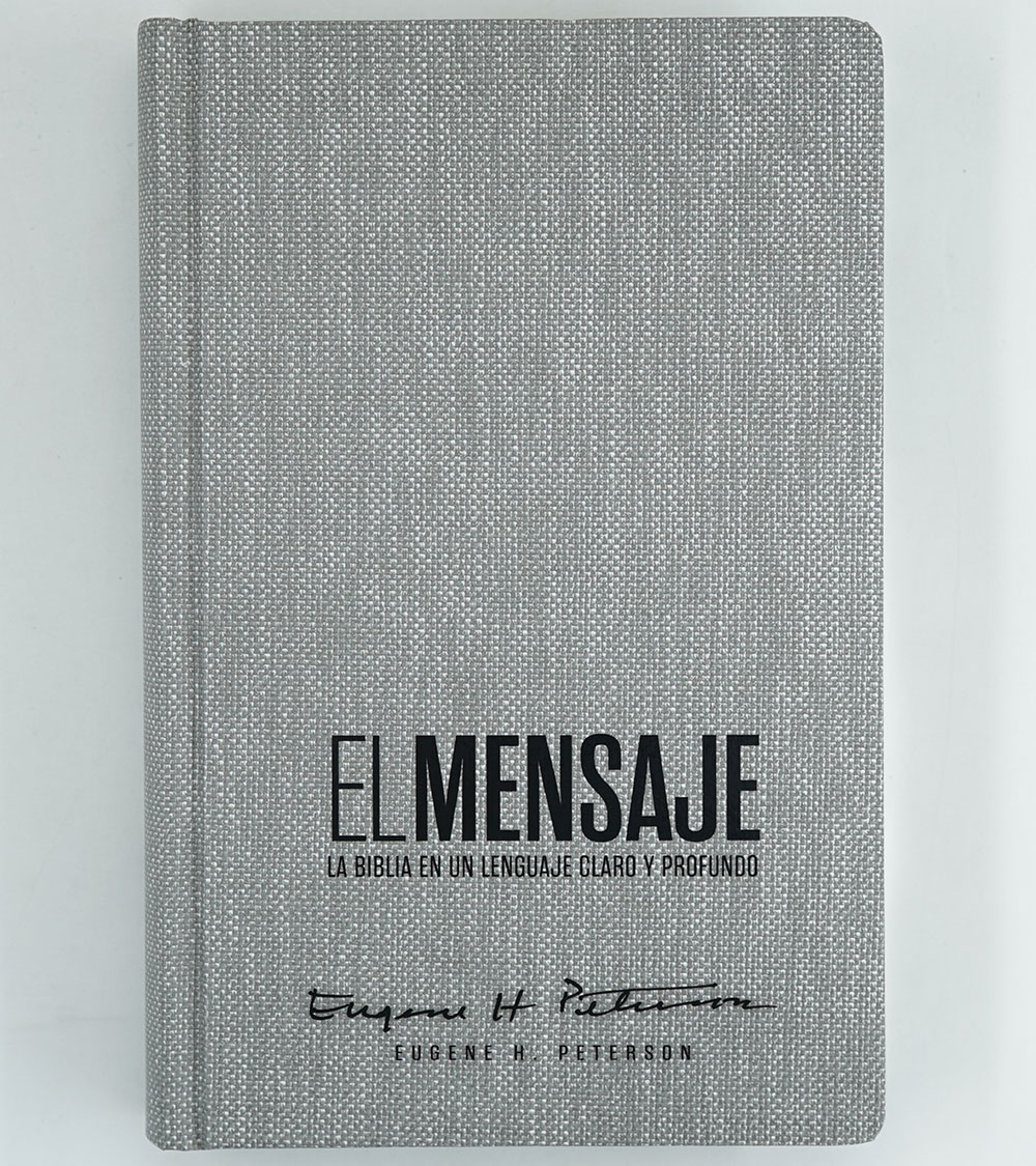 Biblia El Mensaje - Tapa Dura Gris