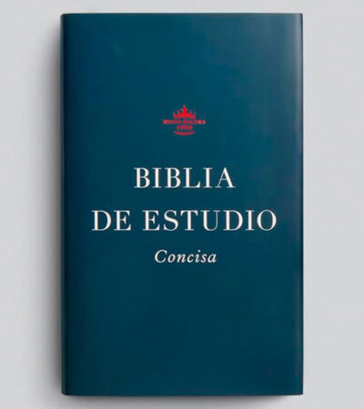 Biblia de Estudio Concisa RVR 1960 - Tapa Dura Azul