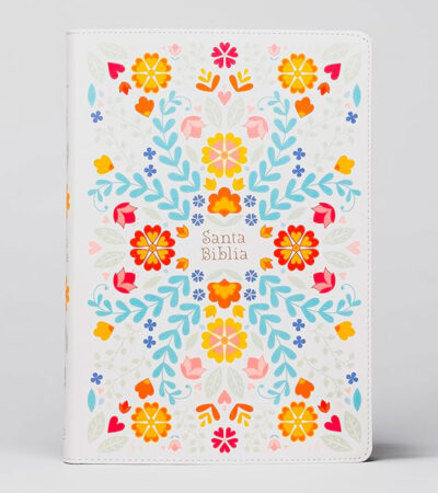 Biblia Letra Super Gigante RVR 1960 Con Indice y Referencias – Imitacion Piel Floreada