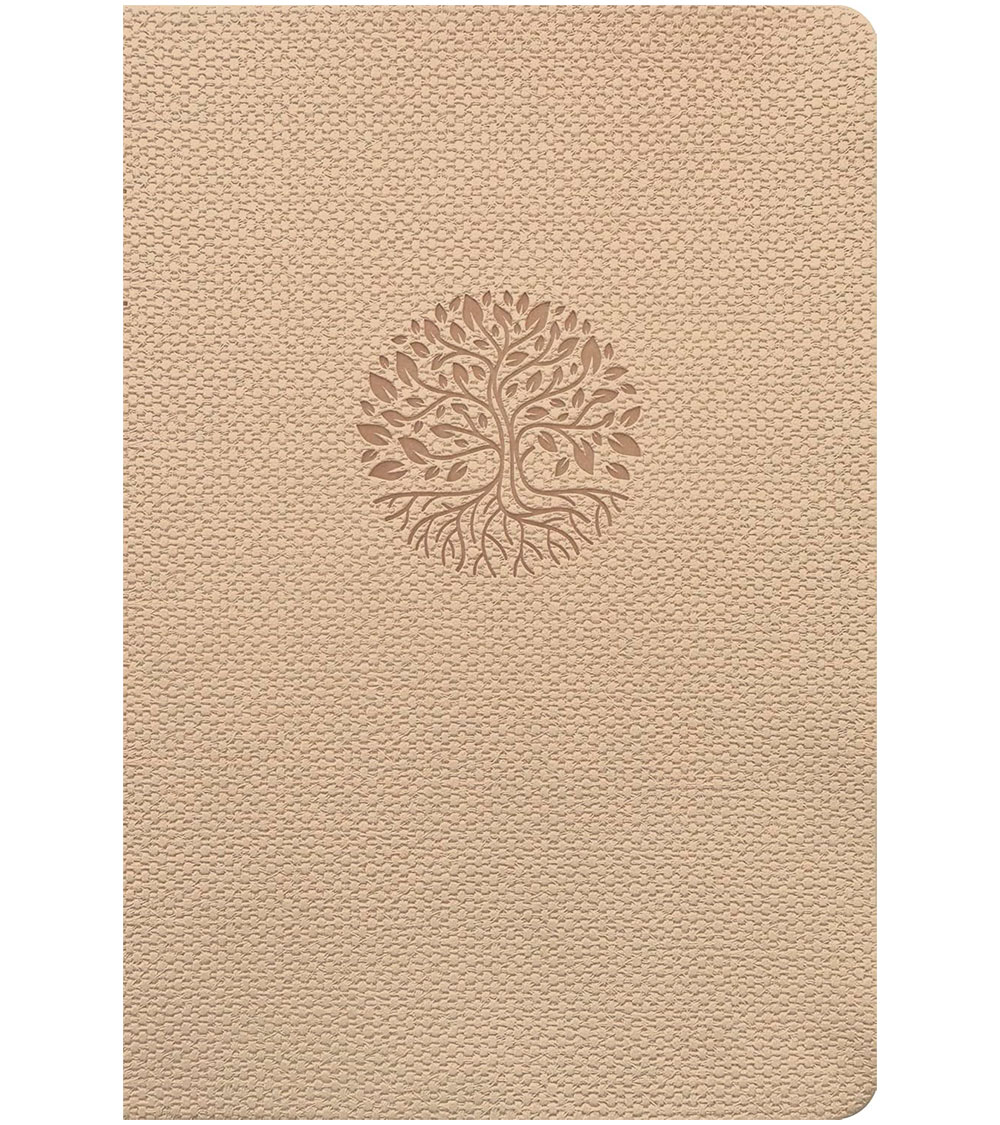 Santa Biblia Valor Premium Letra Grande Ultrafina NTV - Imitacion Cafe Claro