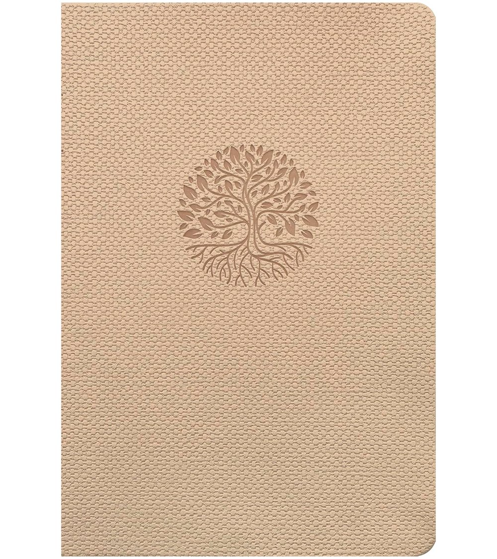 Santa Biblia Valor Premium Letra Grande Ultrafina NTV - Imitacion Cafe Claro