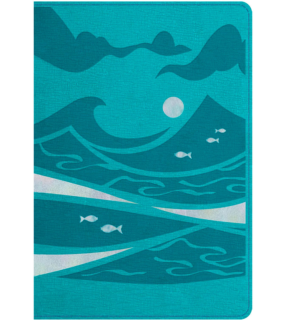 Biblia Go para Niños NTV - Imitacion Verde Azulado