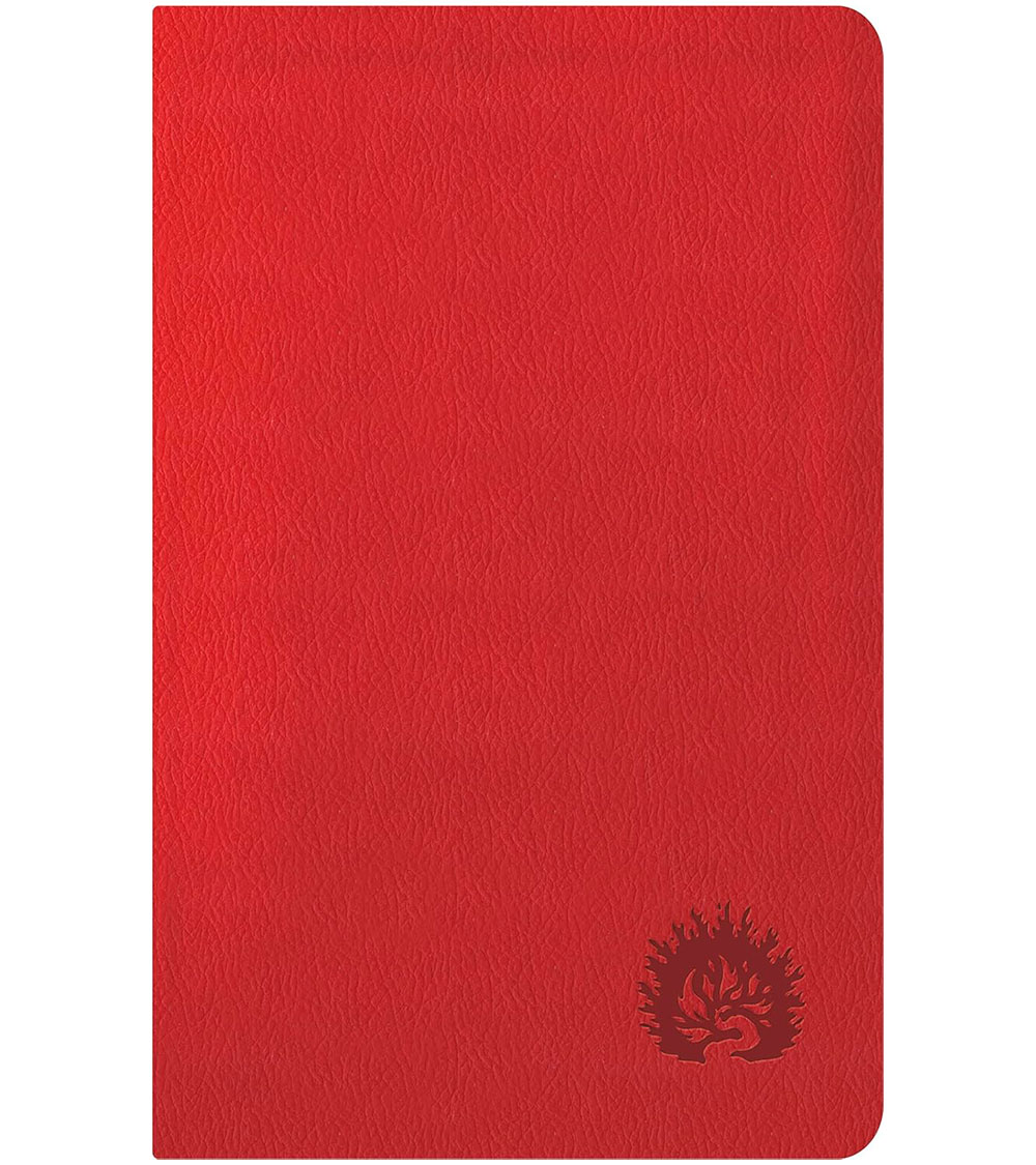 Biblia de Estudio de la Reforma Edicion Condensada NBLA - Imitacion Rojo