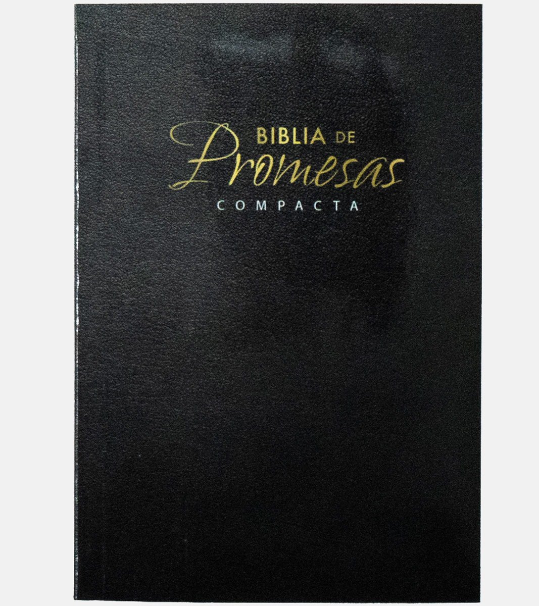 Biblia de Promesas Compacta RVR 1960 - Tapa Rustica Negro