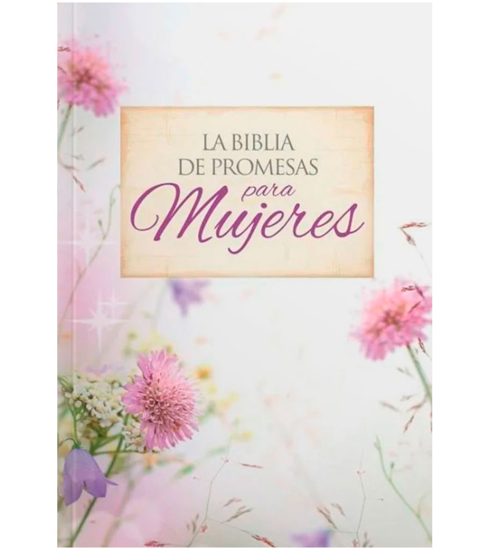 Biblia de Promesas Compacta RVR 1960 - Imitacion Floral