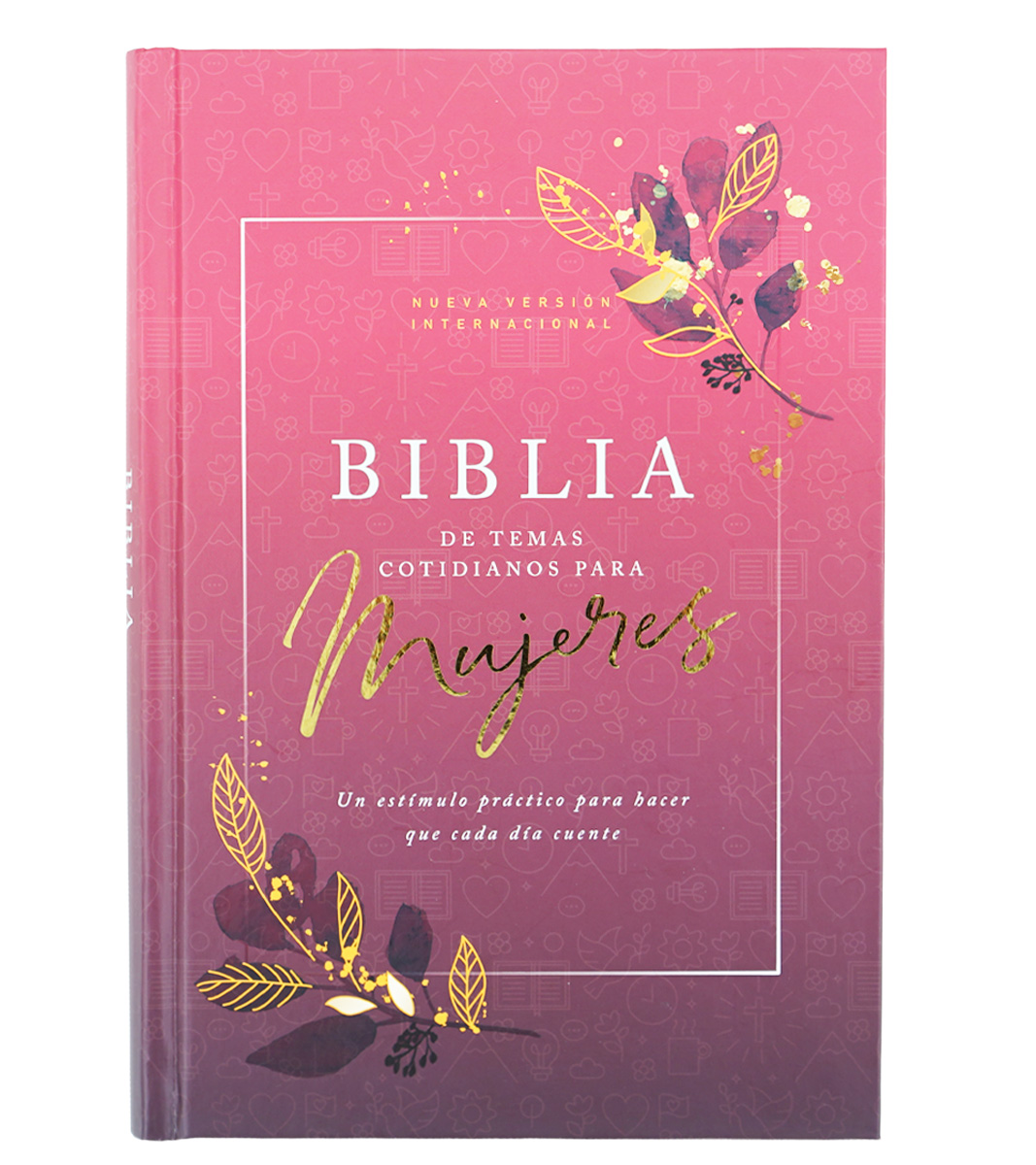 Biblia NVI De Temas Cotidianos Para Mujeres - Tapa Dura Rosa
