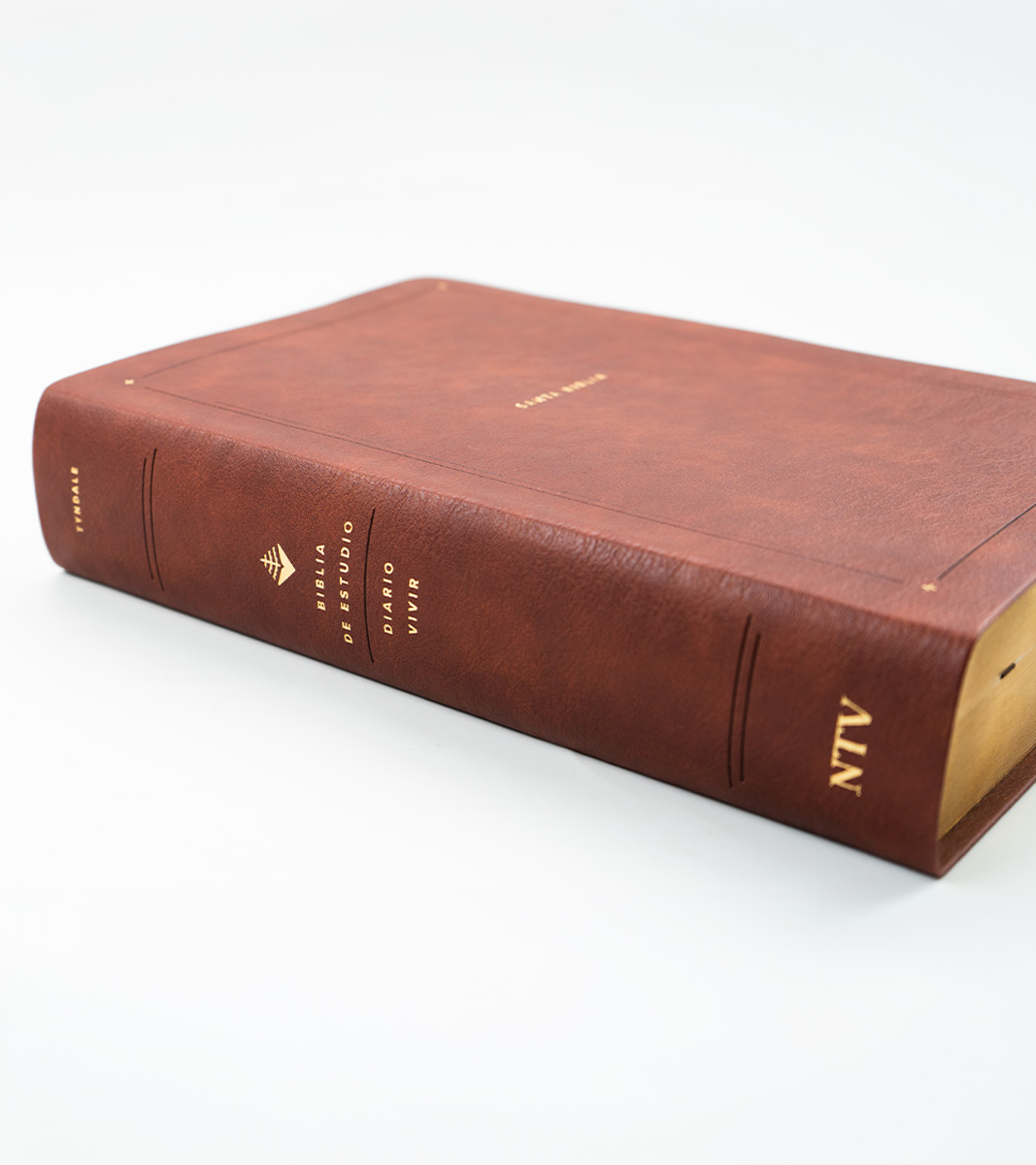 Biblia de Estudio del Diario Vivir NTV - Imitacion Piel Cafe - Image 3