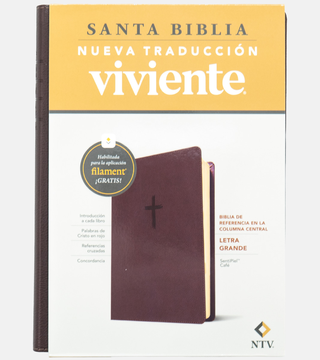 Santa Biblia Letra Grande Ultrafina NTV – Imitacion Cafe - Filament - Image 6