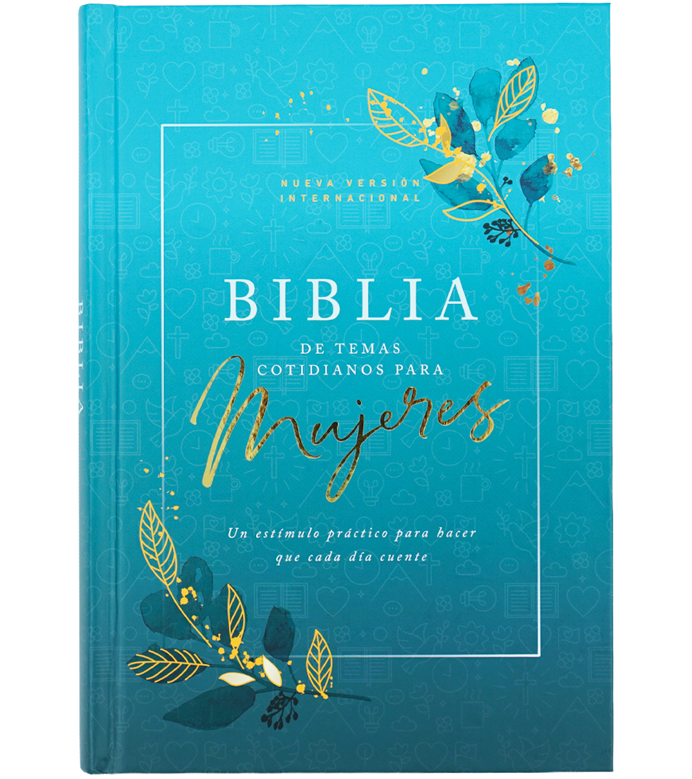 Biblia De Temas Cotidianos Para Mujeres - Tapa Dura Turquesa