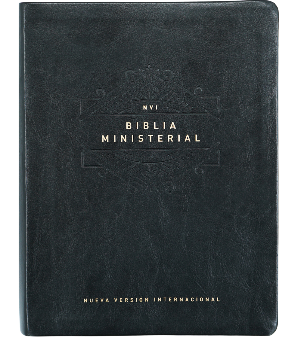 Biblia Ministerial NVI - Imitacion Piel Negro