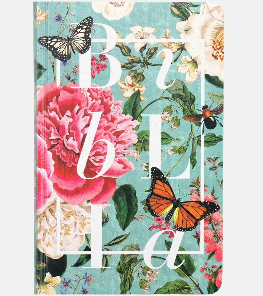 Biblia Letra Grande Tamaño Manual – RVR 1960 Tapa Dura Jardin De Flores